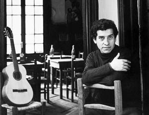 In this undated photo released by Fundacion Victor Jara appears prominent Chilean folk singer Victor Jara. A retired army colonel was indicted Thursday, Dec. 9, 2004 in the killing of Victor Jara in the opening days of the dictatorship of Gen. Augusto Pinochet. (AP Photo/Fundacion Victor Jara, Patricio Guzman) **MANDATORY CREDIT FUNDACION VICTOR JARA, PATRICIO GUZMAN **NO SALES**