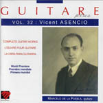 Vincent Asencio. Obras completas para guitarra